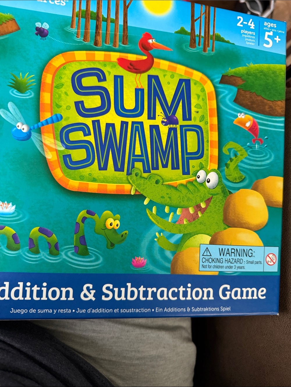 Sum Swamp Addition & Subtraction Game - Kids Educational Math Game (